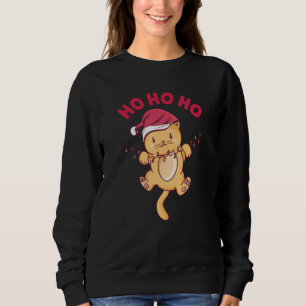 Sudadera Navidades Cat Ho Ho Ho Ho