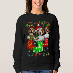 Sudadera Navidades Cazan Cachorro de Perro Beagle Pajama