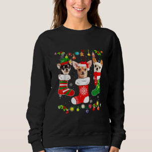 Sudadera navidades chihuahua regalan divertido amor de perr