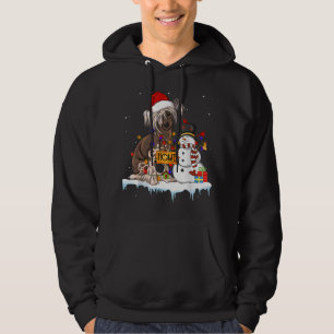 Sudadera Navidades chinos de perros callejeros Snowman Xmas