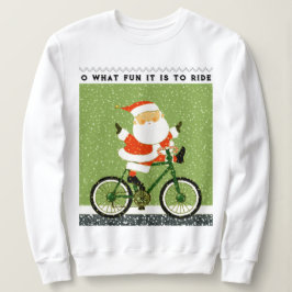 Sudadera Navidades ciclistas ciclistas camiseta de vacacion