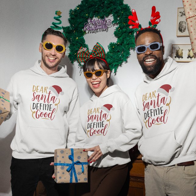 Sudadera Navidades cita graciosa a Hoodie (Christmas funny quote Hoodie)