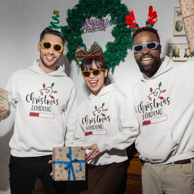 Sudadera Navidades cita graciosa a Hoodie (Christmas funny quote Hoodie)