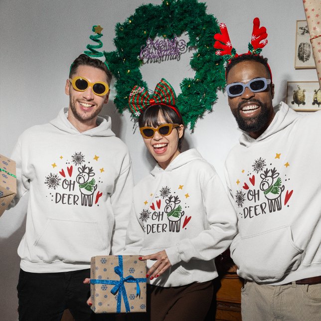 Sudadera Navidades cita graciosa a Hoodie (Christmas funny quote Hoodie)