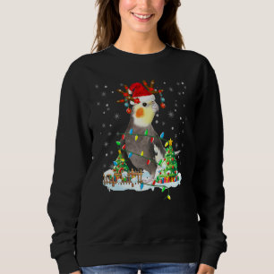 Sudadera Navidades Cockatiel Lover Santa Cockatiel Christma