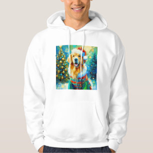 Sudadera Navidades con la temática Golden Retriever