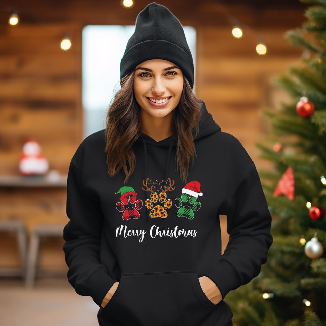 Sudadera Navidades con manto de búfalo iluminan las garras  (Subido por el creador)