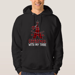 Sudadera Navidades Con Mi Tribus Familia De Búfalos De Navi