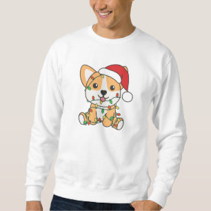 Sudadera Navidades Corgi Animales De Invierno Perro