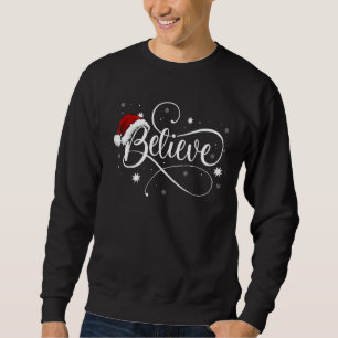 Sudadera Navidades creen que Santa Claus cree que Navidades