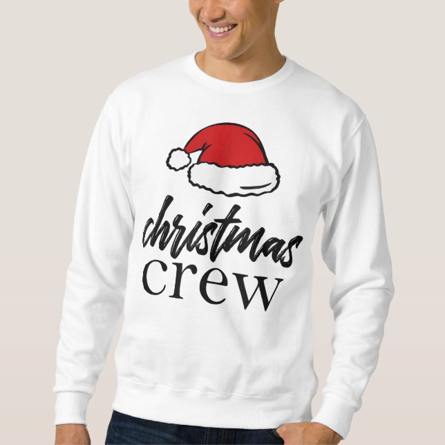 Sudadera Navidades Crew Snowman Holiday (Anverso)