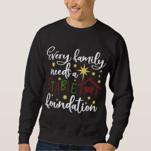 Sudadera Navidades cristianos dicen familia de citas religi