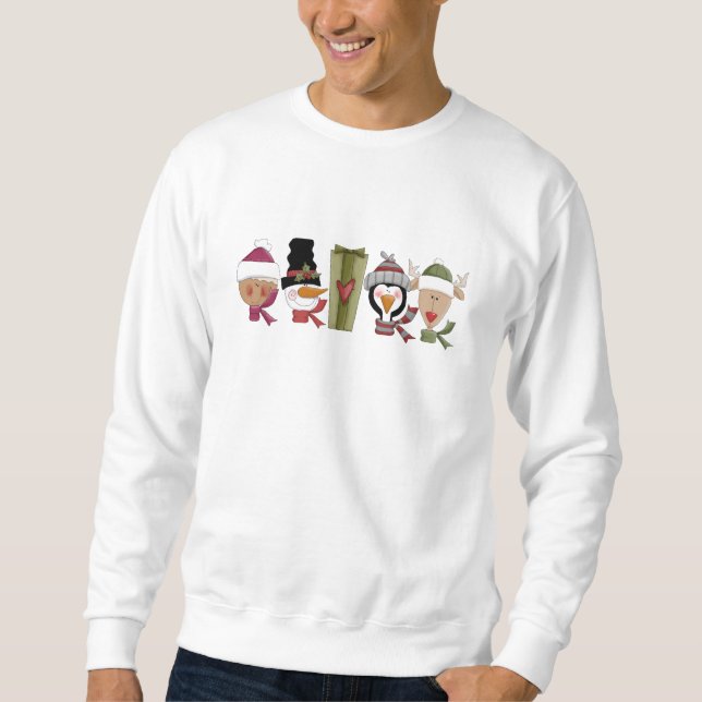 Sudadera Navidades Critters Sweatshirt (Anverso)