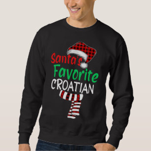 Sudadera Navidades croatas favoritos de Santa Lucía