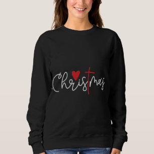 Sudadera Navidades cruzados Cuestionan Jesús Cristiano X-Ma