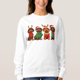 Sudadera Navidades Dachshund