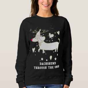 Sudadera Navidades Dachshund Dog