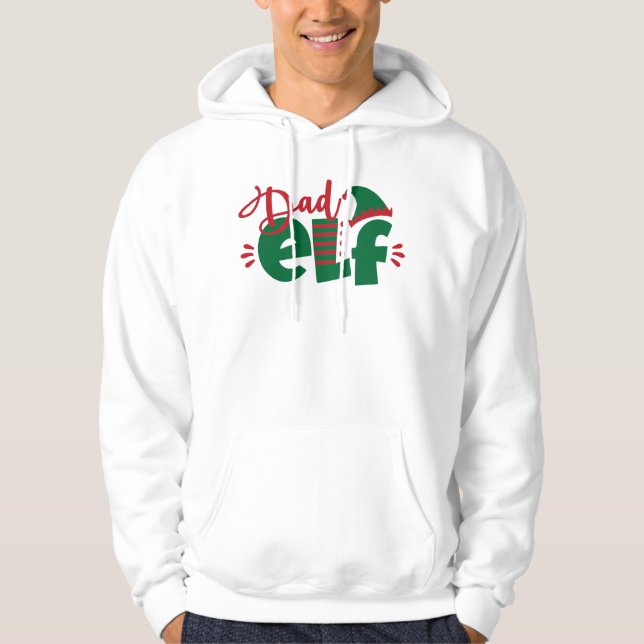 Sudadera Navidades Dad Elf (Anverso)