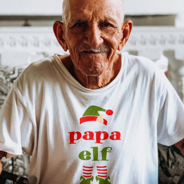 SUDADERA NAVIDADES DAD PAPA ELF T-SHIRT (Subido por el creador)