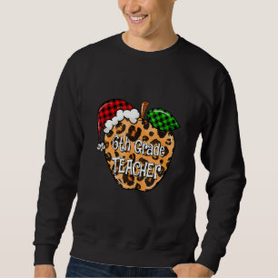 Sudadera Navidades de 6º grado Enjuiciado Leopardo Apple Sa