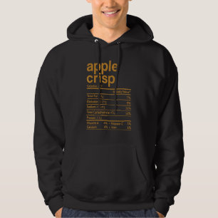 Sudadera Navidades de acción de gracias de Apple Crisp Nutr