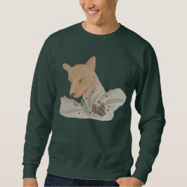Sudadera Navidades de acuarela de vacaciones Fox