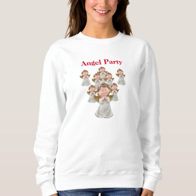 Sudadera Navidades de Angel (Anverso)