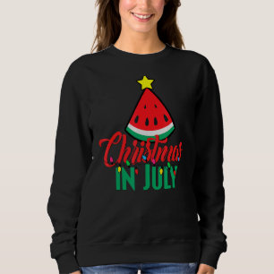 Sudadera Navidades De Árboles De Navidad De La sandía En Ju