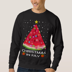 Sudadera Navidades De Árboles De Navidad De La sandía En Ju