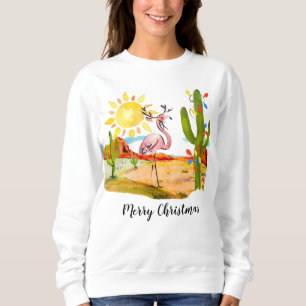 Sudadera Navidades de Arizona Flamingo T-Shirt