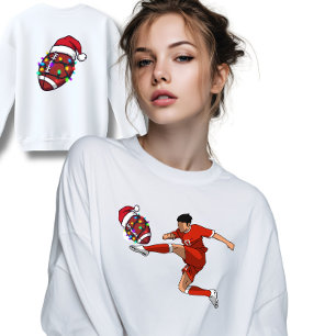 Sudadera NAVIDADES de arte mixto de IA