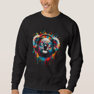 Sudadera Navidades de arte para audífonos de Guay Koala Cum