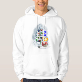 Sudadera Navidades de Billiards Ball Snowman