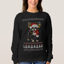 Sudadera Navidades de Boston Terrier