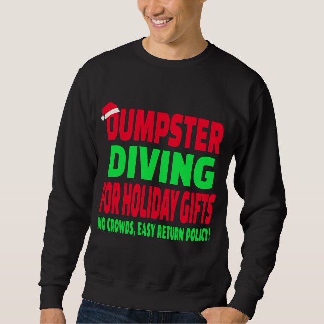 Sudadera Navidades de buceo Santa Hat (Anverso)