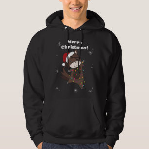 Sudadera Navidades de caballos Pony Niegan a los animales d