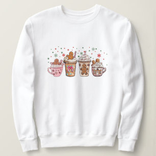 Sudadera Navidades de cacao caliente de pan de jengibre