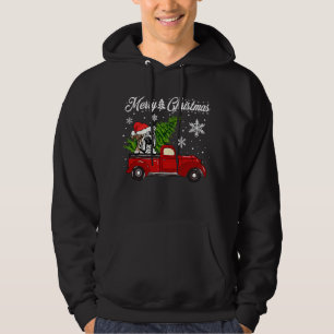 Sudadera Navidades de Camiones Rojos en Bulldog inglés dic