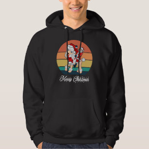 Sudadera Navidades de cangrejo de Santa Riding Cun Poodle