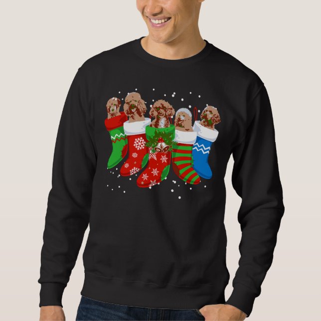 Sudadera Navidades De Carne De Carne De Carne De Carne De C (Anverso)