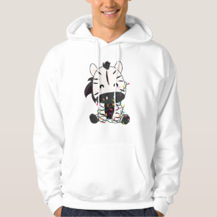 Sudadera Navidades de cebra Zebras Animales de Invierno
