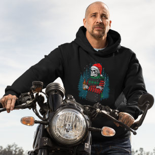 Sudadera Navidades de Cerveza de Santa Skull Colega Gracios