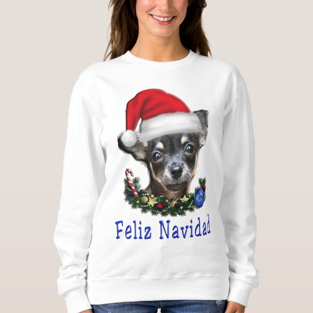 Sudadera Navidades de Chihuahua (Anverso)