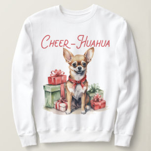 Sudadera Navidades de Chihuahua y Hua Cute