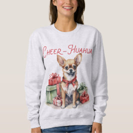 Sudadera Navidades de Chihuahua y Hua Cute