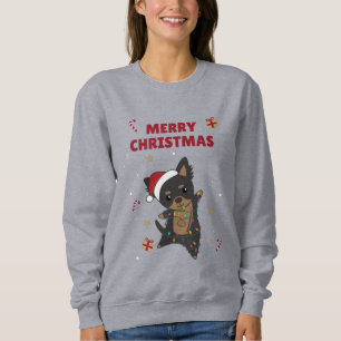 Sudadera Navidades de Chiwawa Perro Animales de Invierno Pe