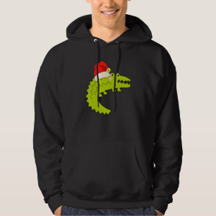 Sudadera Navidades de cocodrilos en Santa Riding
