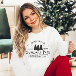 Sudadera Navidades de coincidencia de nombres personalizado