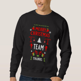 Sudadera Navidades de construcción feos