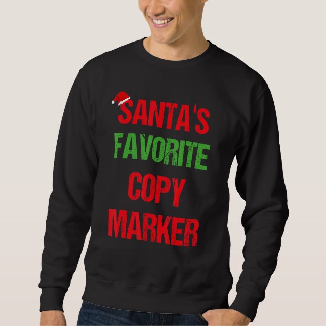 Sudadera Navidades de Copy Marker Funny Pajama (Anverso)